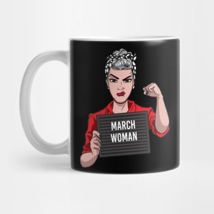 March Woman Mug